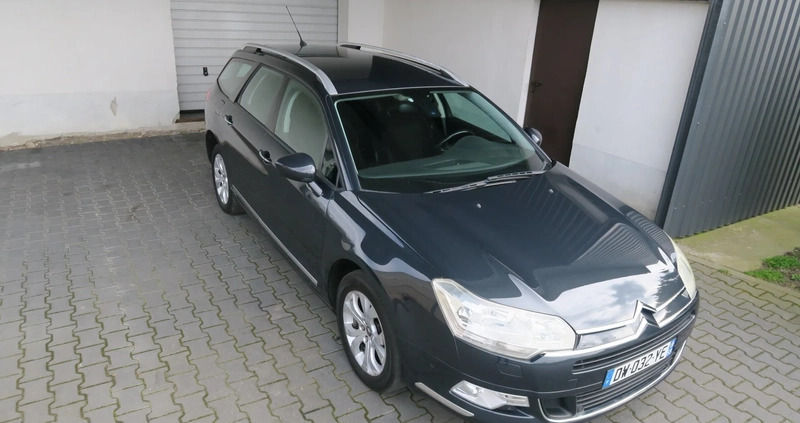 Citroen C5 cena 20800 przebieg: 189000, rok produkcji 2009 z Sulejówek małe 326